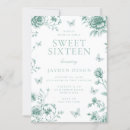 Search for enchanted sweet 16 invitations Elegant