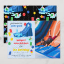 Search for waterslide invitations Splish splash