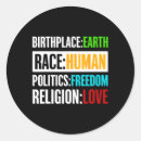 Search for love the earth stickers Global warming