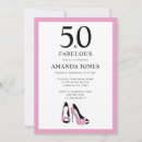 Search for high heel shoes party invitations Pink