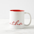 Search for red monogram mugs Elegant