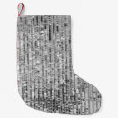 Search for silver glitter christmas stockings Modern