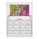 Search for large calendars posters Floral