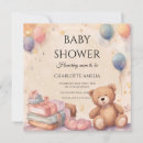 Search for teddy bear save the dates Gender neutral baby shower