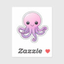 Search for cartoon octopus stickers Sea