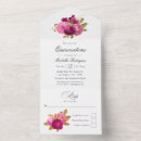 Search for hot pink and gold invitations Watercolor