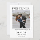 Search for free drinks invitations Typography