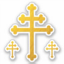 Search for white church stickers Cross