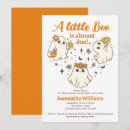 Search for little boo baby shower invitations Retro