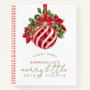Search for christmas wedding guest books Holly