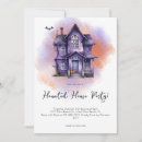 Search for housewarming halloween invitations Watercolor