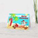 Search for surfboard christmas cards Palm trees