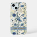 Search for blue wildflower iphone cases Modern