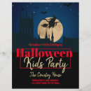Search for kids halloween party flyers Scary