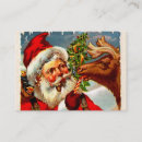 Search for candy canes business cards Vintage