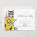 Search for sunflower birthday invitations Simple