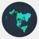 Search for earth map stickers Flat