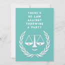 Search for funny open house invitations Lawyer