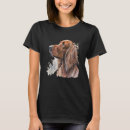 Search for irish setter tshirts Portrait