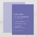 Search for periwinkle and purple wedding invitations Couple