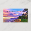 Search for seashore business cards Tropical