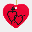 Search for sacred heart christmas tree decorations Catholic