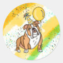 Search for bulldogs stickers Cartoon