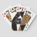 Search for geometric playing cards Marble
