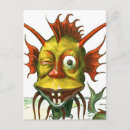 Search for monster smiles postcards Green