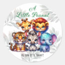 Search for zebra print baby shower stickers Lion