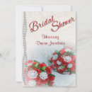 Search for roses and pearls invitations Bridal