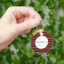 Search for red and white key rings Simple