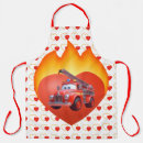 Search for fire truck aprons Cute