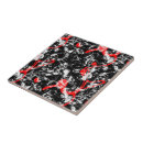 Search for black and white marble tiles Abstract