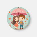 Search for cute couple magnets Illustration