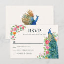 Search for blue peacock rsvp cards Floral
