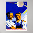 Search for soviet space posters Gagarin