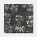 Search for grotesque magnets Caricature