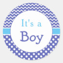 Search for blue chevron stickers Gender reveal