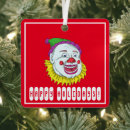 Search for clown christmas tree decorations Circus