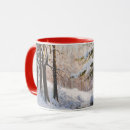 Search for snow covered trees mugs Vintage