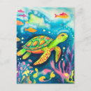 Search for turtle painting postcards Animals