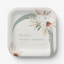 Search for rustic bridal shower plates Sage green