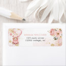 Search for girl return address labels Pink