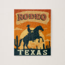 Search for vintage cowboy puzzles Rodeo