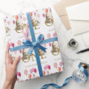 Search for red and pink striped wrapping paper For kids