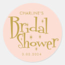 Search for pink stars stickers Bridal shower
