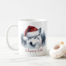 Search for watercolor wolf mugs Wildlife