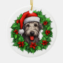 Search for irish wolfhound christmas tree decorations Puppy