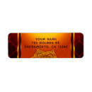 Search for moroccan return address labels Elegant